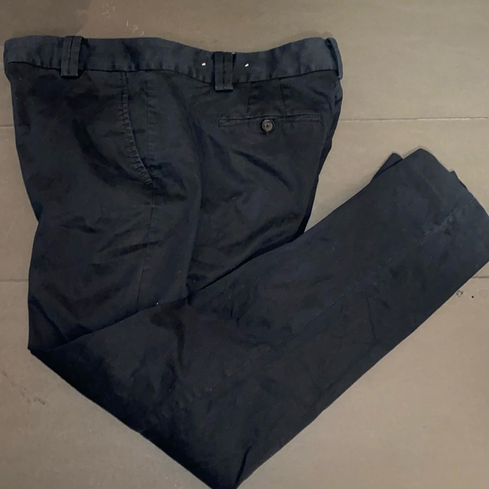 Ann Taylor Loft Petites 12P Black Wide Leg Trousers